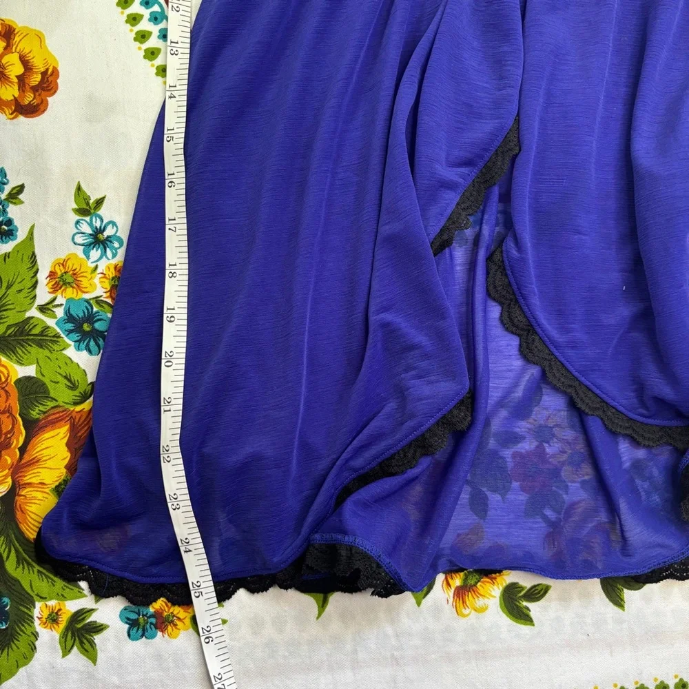 La SENZA sz L Purple & Black Push up Bra with Mesh & White Bow Lingerie - Picture 9 of 9